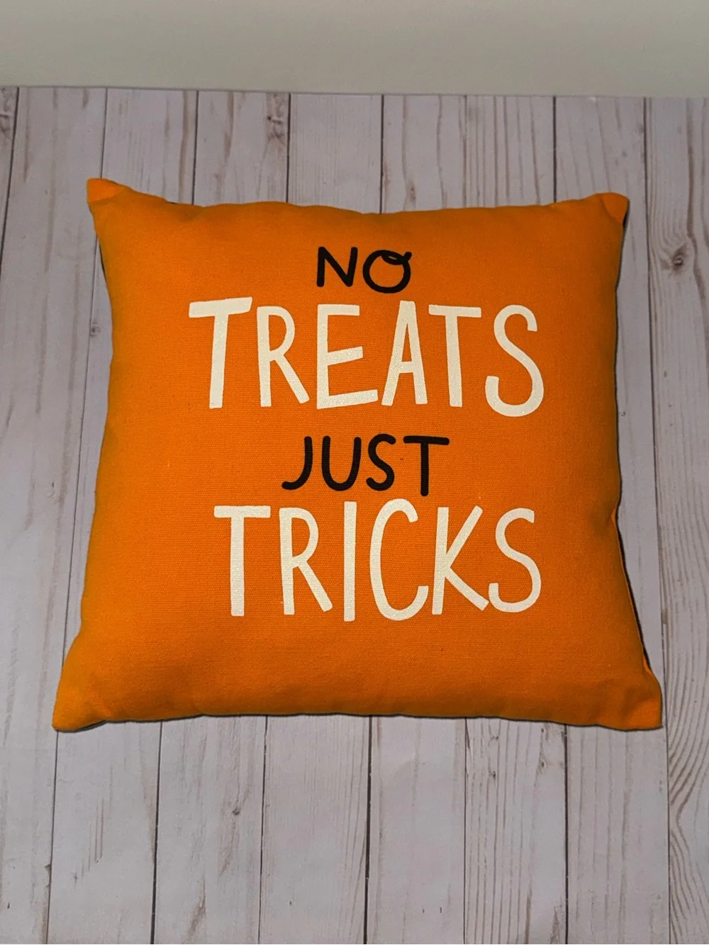 Reversible Halloween pillow